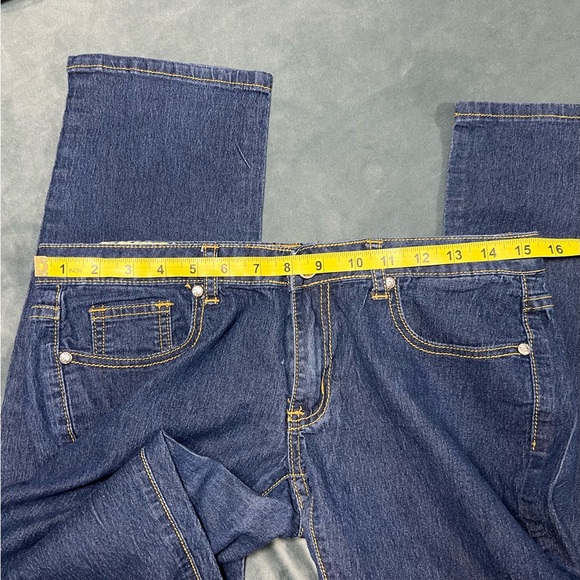 🌼Machine Dark Wash Jeans, Size: 32 - Picture 7 of 12